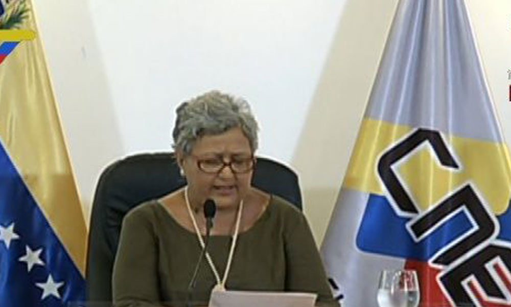 CNE de Venezuela aprueba cronograma para comicios regionales 