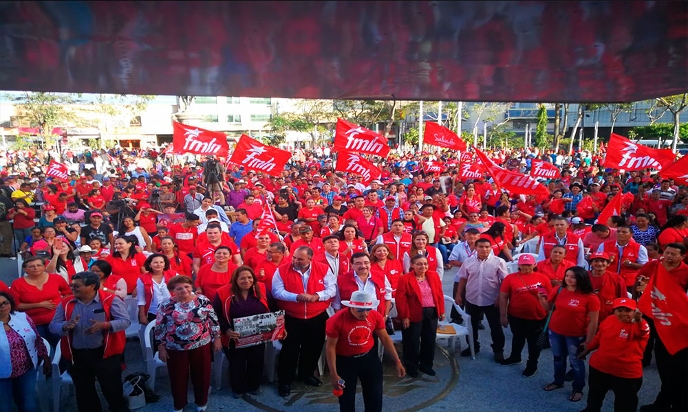 Tribuna Legislativa en honor a Schafik Hándal 
