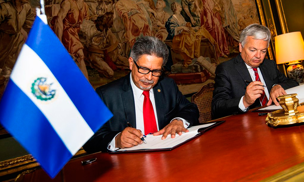 El Salvador y Bélgica firman Memorándum de Entendimiento 